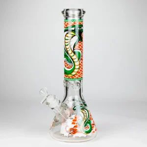 14" Cobra Glow In The Dark Bong