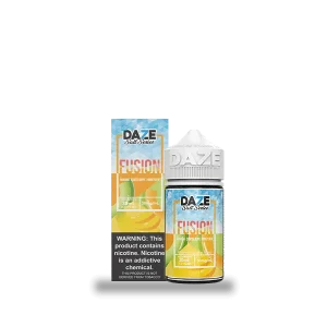 7 Daze Fusion Banana Cantaloupe Honeydew ICED 30ml Nic Salt Vape Juice