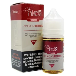 American Patriots - 50mg - Naked 100 Salt - 30mL