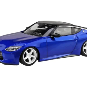 Aoshima 1/32 Nissan RZ34 Fairlady Z Custom Wheel Model Blue Kit