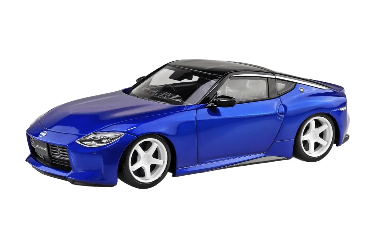 Aoshima 1/32 Nissan RZ34 Fairlady Z Custom Wheel Model Blue Kit