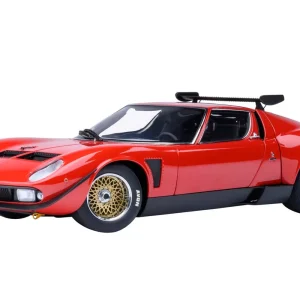 Autoart Lamborghini Miura SVR Jota 1/18 Scale Red Model 79171