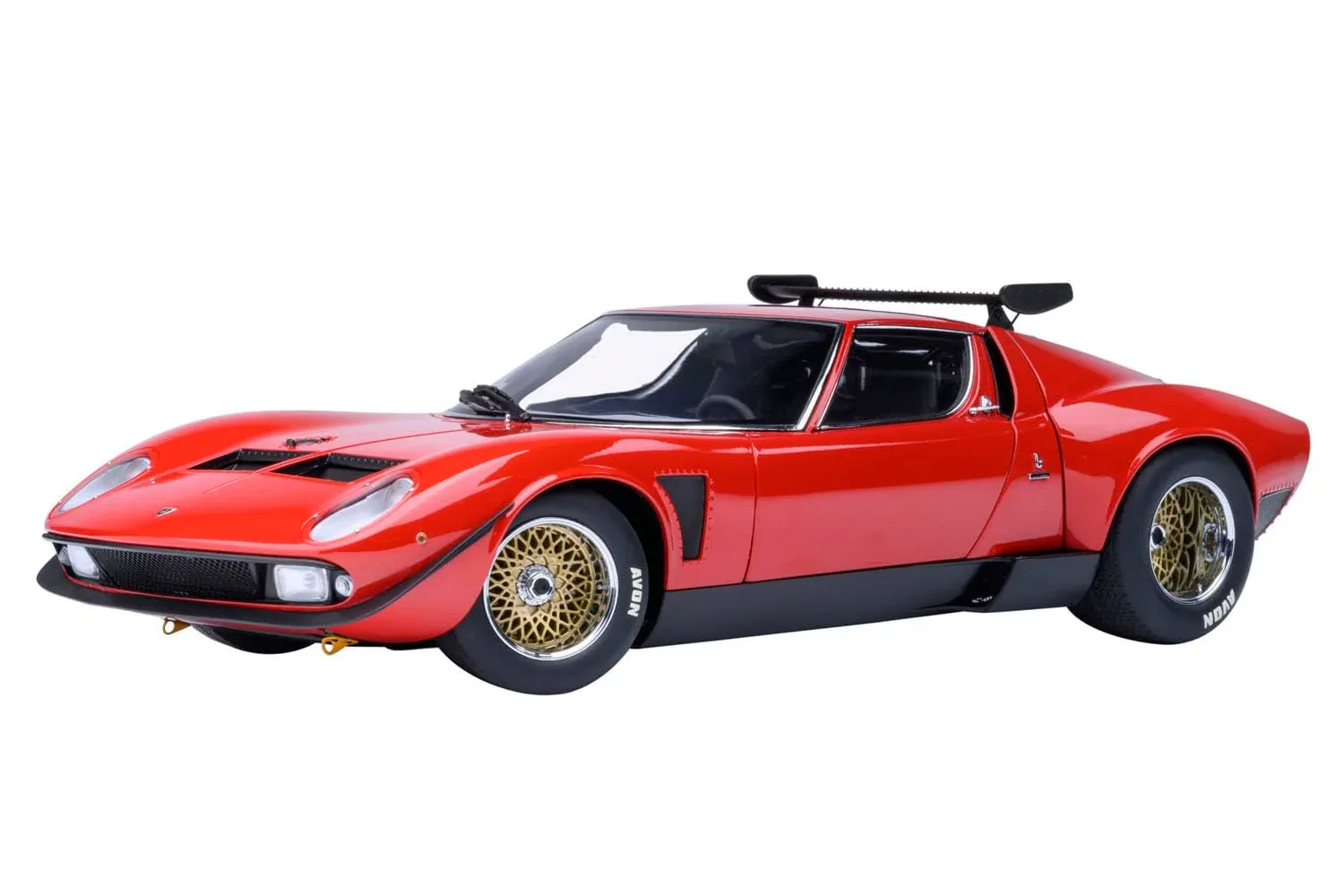 Autoart Lamborghini Miura SVR Jota 1/18 Scale Red Model 79171