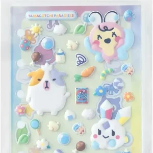 BANDAI Tamagotchi Paradise Electronic Virtual Pet Sticker Mat Set
