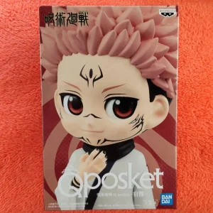 Banpresto Jujutsu Kaisen Q Posket Figure Double-Sided Sukuna Normal Color
