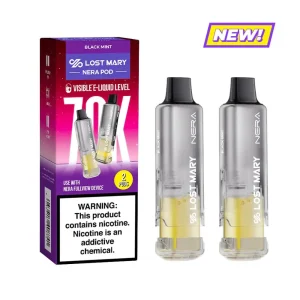 Black Mint - Lost Mary Nera Fullview 70k Disposable Vape Pod
