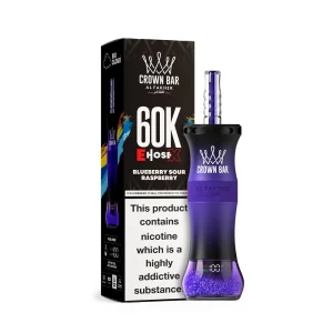 Blueberry Sour Raspberry - Al Fakher Crown Bar 60k E-Hose X
