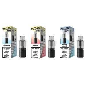 BOX OF 5 | Genuine Crystal Pro CP 10K Pre-filled PODS