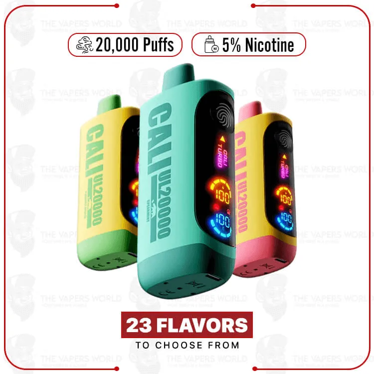 Cali UL20000 20,000 Puff Disposable