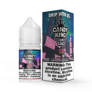 CANDY KING on SALT – Pink Squares – 30ML E-Liquid