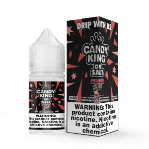 CANDY KING on SALT – Strawberry Pop Drops – 30ML E-Liquid