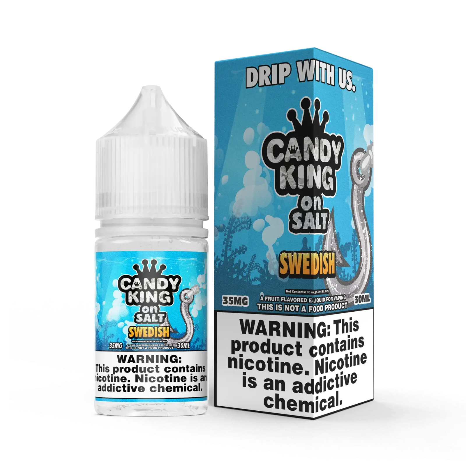 CANDY KING on SALT – Swedish – 30ML E-Liquid