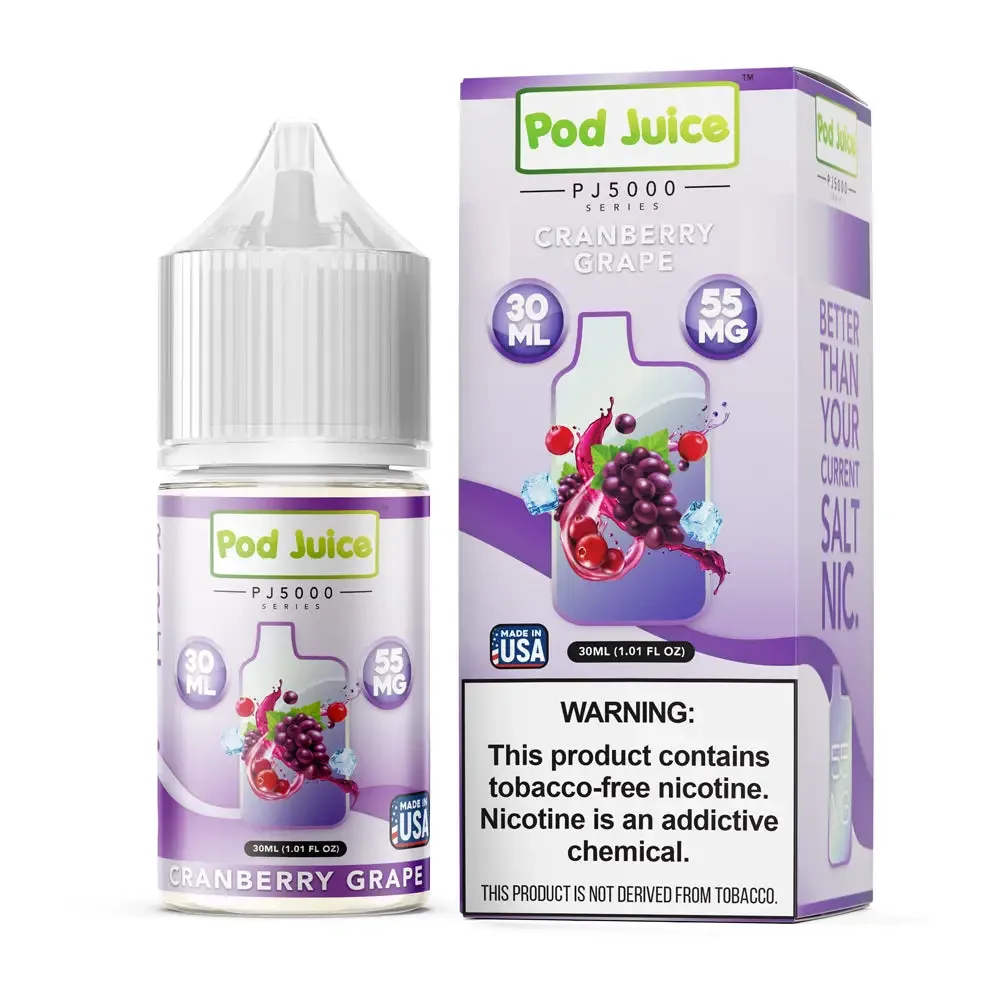 Cranberry Grape | Pod Juice Salts | 30mL