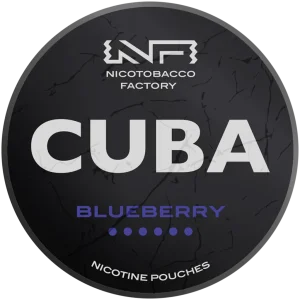 Cuba Black Line Blueberry Nicotine Pouches 43mg (5 Pack)