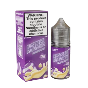 Custard Monster Salt – Blackberry – 30ML E-Liquid