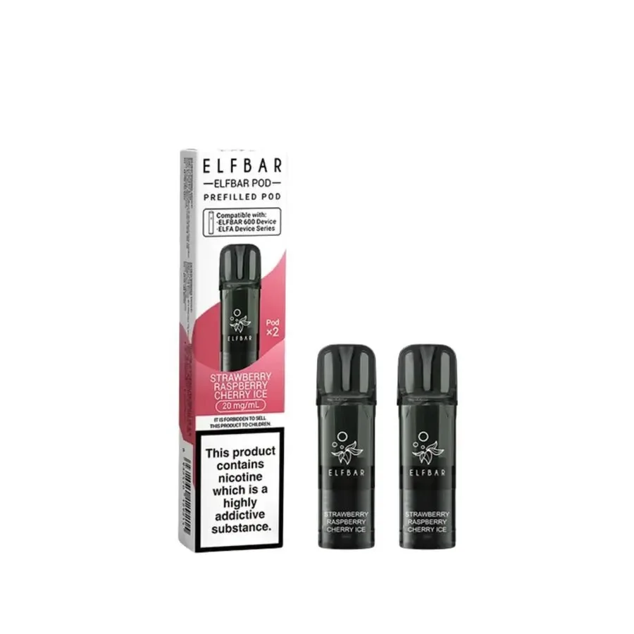 Elf Bar 600 Prefilled Replacement Pods – (PACK OF 10)