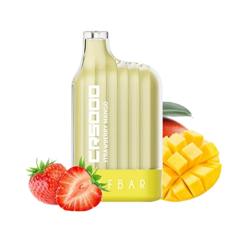ELF BAR CR5000 Disposable 5000 Puffs Strawberry Mango 13ml