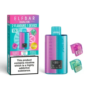Elf Bar Dual 10K 2-in-1 Vape Pack of 5