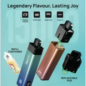 ENE Legend 15K by Elux | Powerful 15K Puff Vape