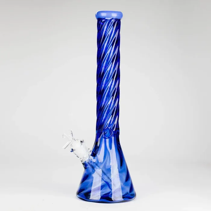 Genie - 16" 9mm Twist Glass Beaker Bong