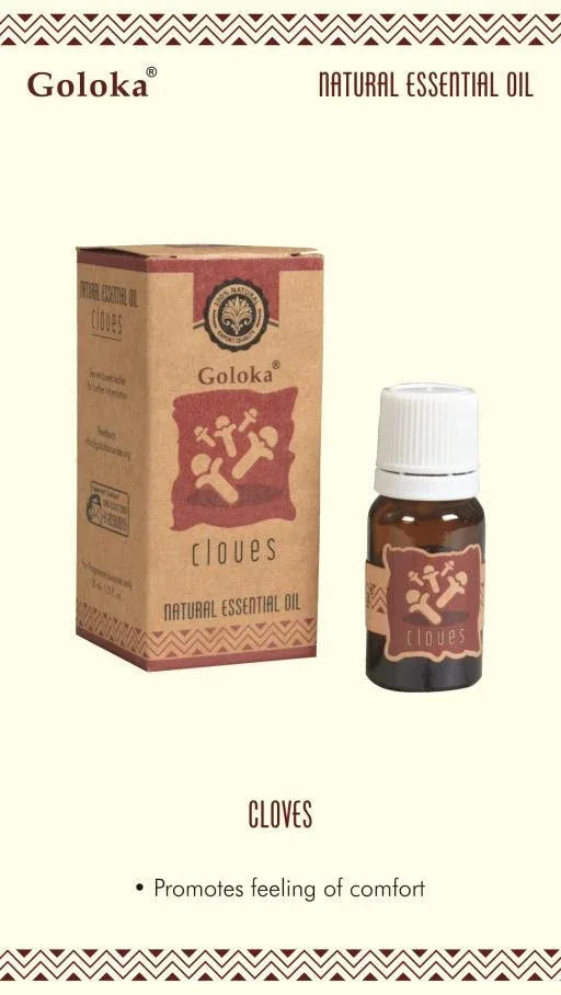 Goloka - Clove Natural & Undiluted Essential Oil 10ml