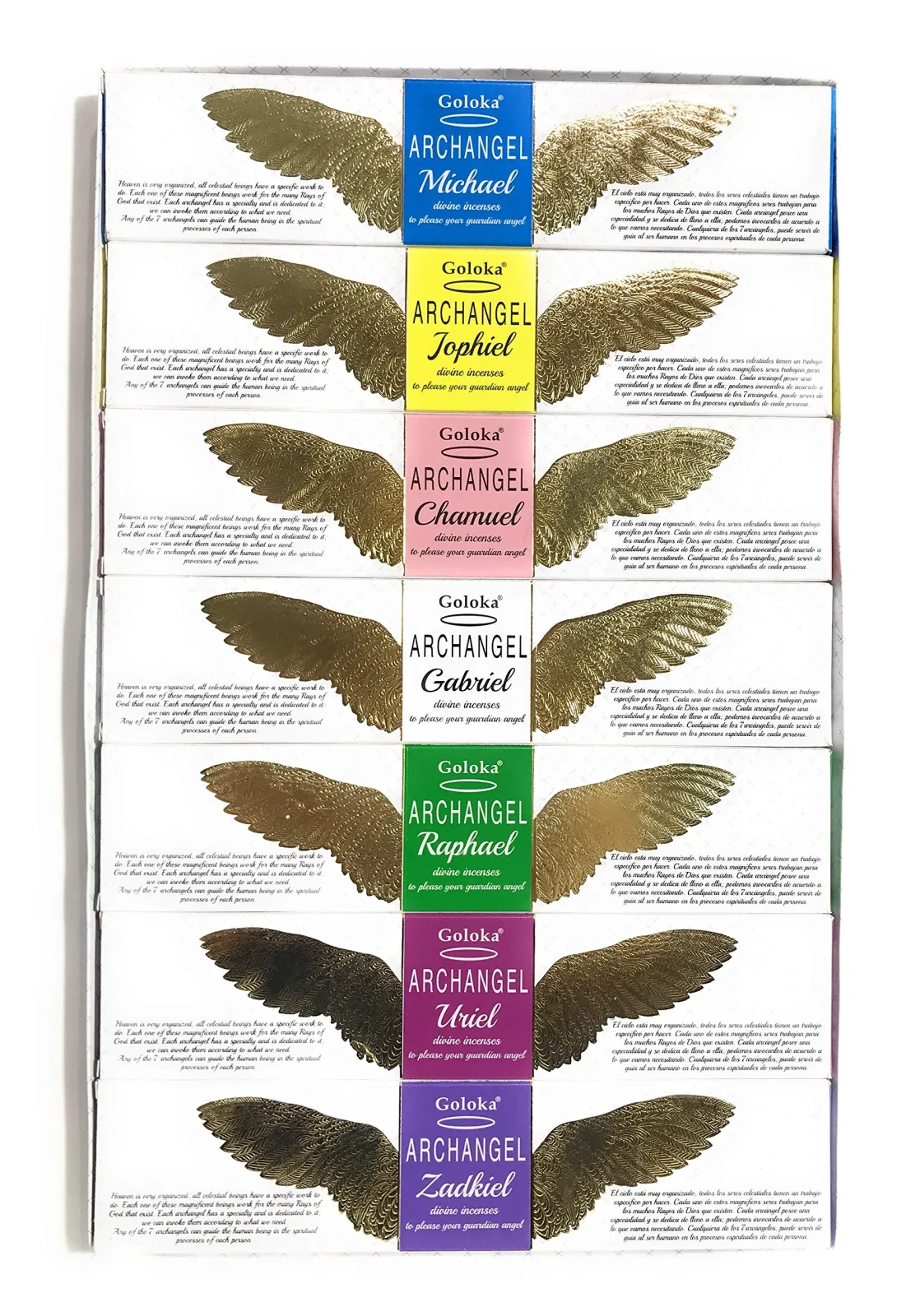 Goloka - Seven Archangel Incense Kit - Image 2