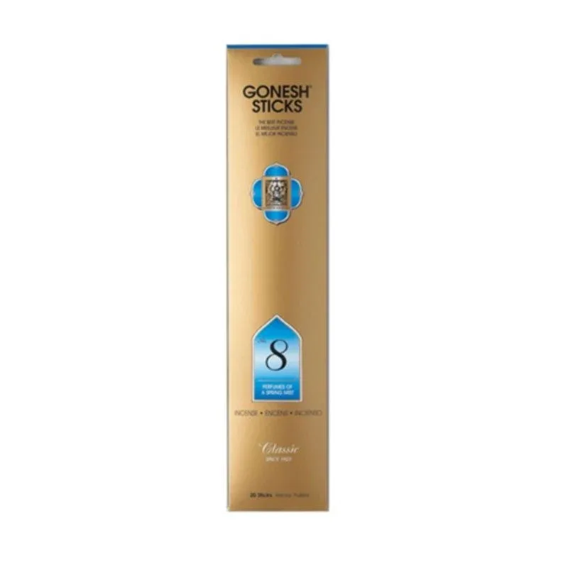 Gonesh Incense Sticks - No. 8 Spring Mist