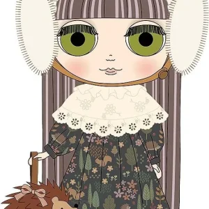 Good Smile Company Blythe Hedgehog Hazel Doll ABS PVC Material