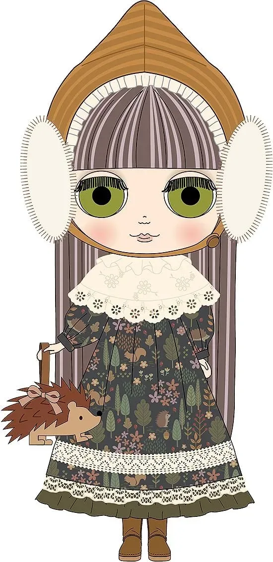 Good Smile Company Blythe Hedgehog Hazel Doll ABS PVC Material