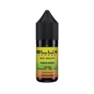 Hawaii Sunrise 10ml Nic Salt by Elux Legend
