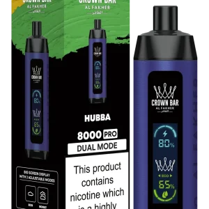 Hubba Al Fakher Crown Bar 8000 Pro