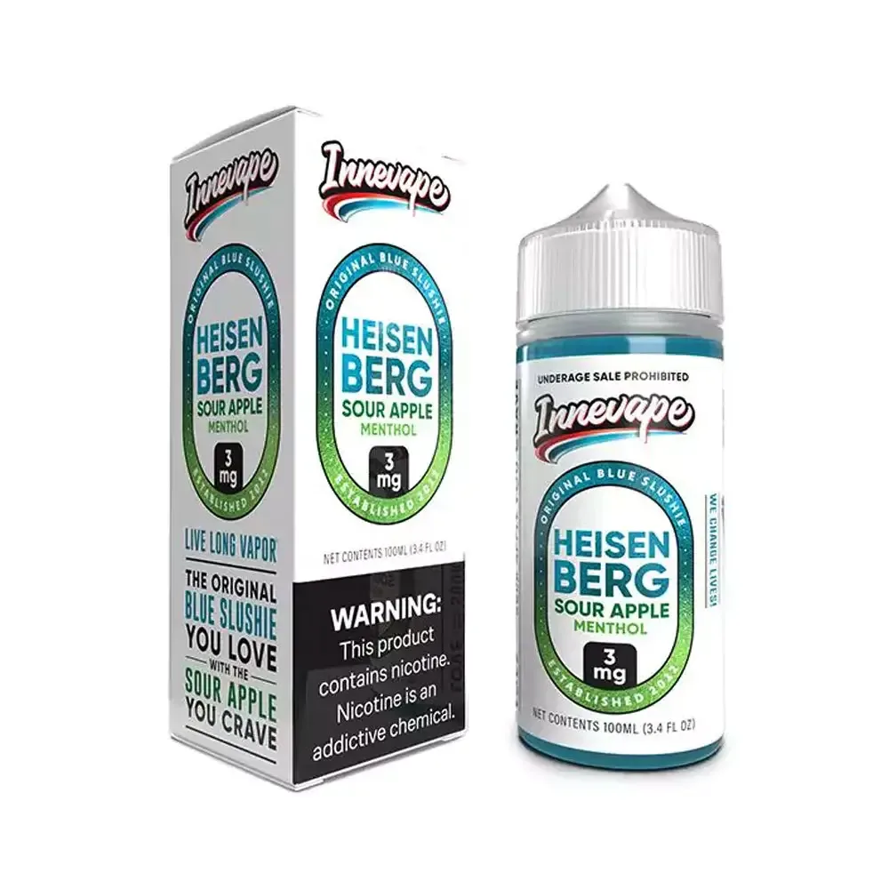 Innevape – Heisenberg Sour Apple Menthol – 100ML E-Liquid