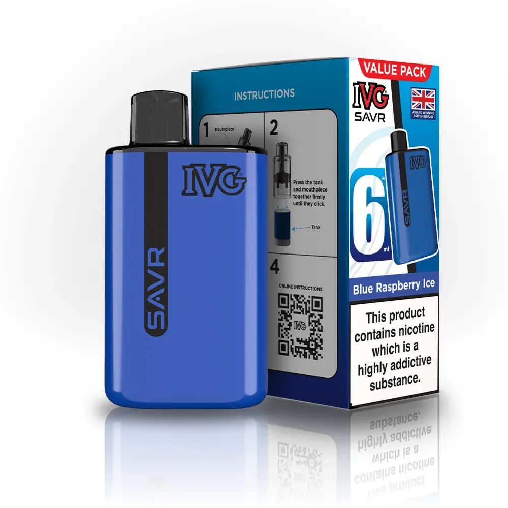 IVG SAVR 3000 Pre-filled VAPE – (BOX OF 5)