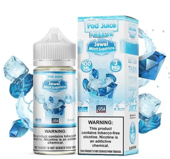 Jewel Mint Sapphire Freeze by Pod Juice 100ML