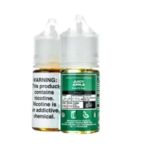Juicy Apple by Glas Basix Nic Salts 30ML
