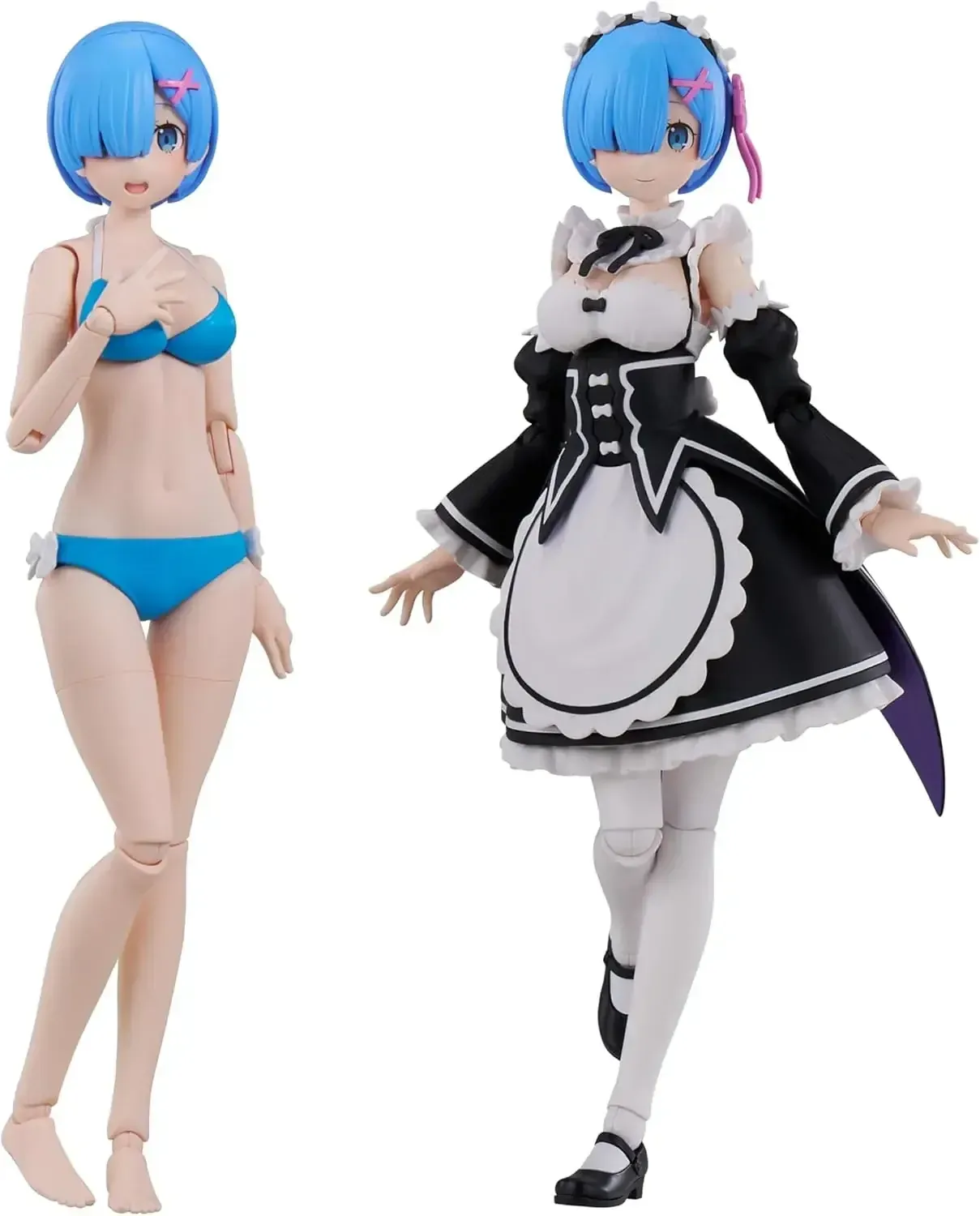 Kadokawa Re Zero Rem DX Plastic Model Figure Kit 157mm