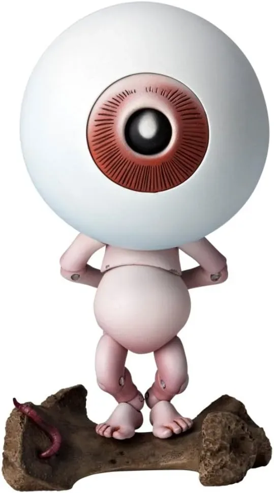 Kaiyodo Revoltech Takeya 007 GeGeGe No Kitaro Medama Oyaji PVC Figure