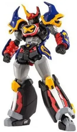 Kaiyodo Vulcanlog 007 GoShogun Pre-Painted ABS PVC Figure