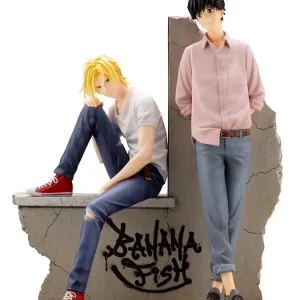 Kotobukiya Artfx J 1/8 Banana Fish Ash Lynx and Eiji 2023 Re-Release Statue
