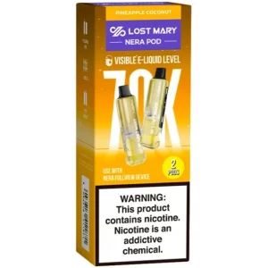 Lost Mary Nera Fullview 70K Refill Pods: Pineapple Coconut