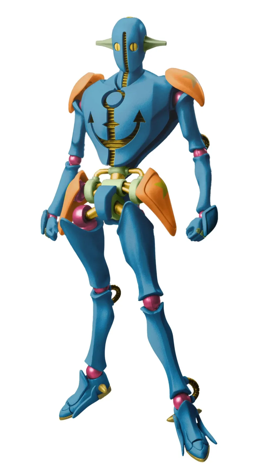 Medicos Entertainment Super Action Statue Jojo's Adventure 8 Figure Soft Wet Second