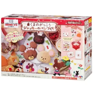 Megahouse Girls Hobby Jackie Bread Making Set - Fun Bear School Activity