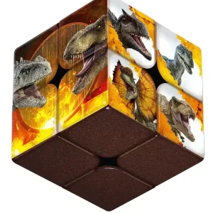 Megahouse Jurassic World Rubiks Cube Puzzle 3x3 Speed Cube