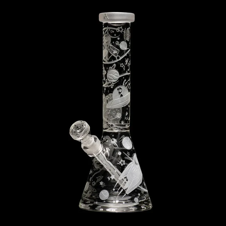 Milkyway Glass 14" Space Odyssey Beaker Bong