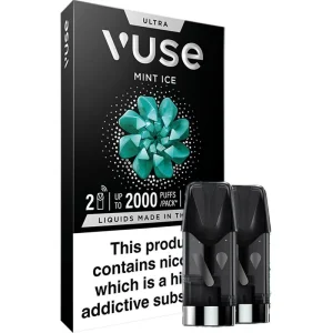 Mint ice Vuse Ultra pods 2 pack