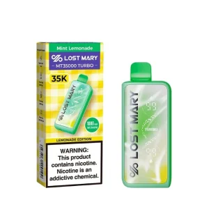 Mint Lemonade Lost Mary MT35000 Turbo Disposable | 18mL