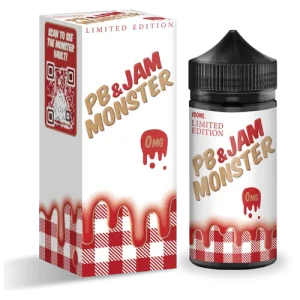 PB & Jam Monster Strawberry E-Liquid 100ML