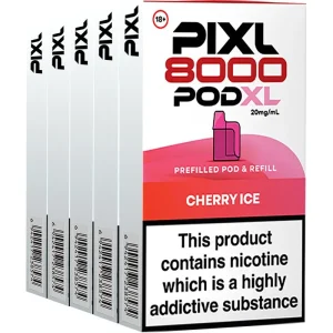 PIXL 8000 pod & refill 5 pack