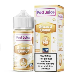 Pod Juice – Glazed Donut – 100ML E-Liquid
