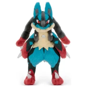 Pokemon Mega Lucario Soft Plush Figure Collectible Toy